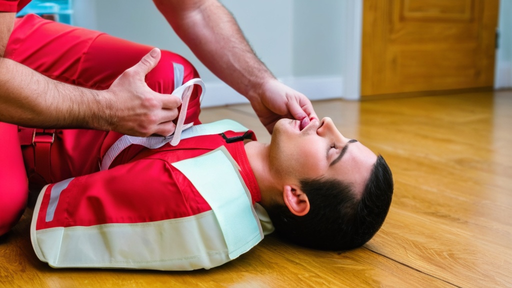 Photo choking first aid